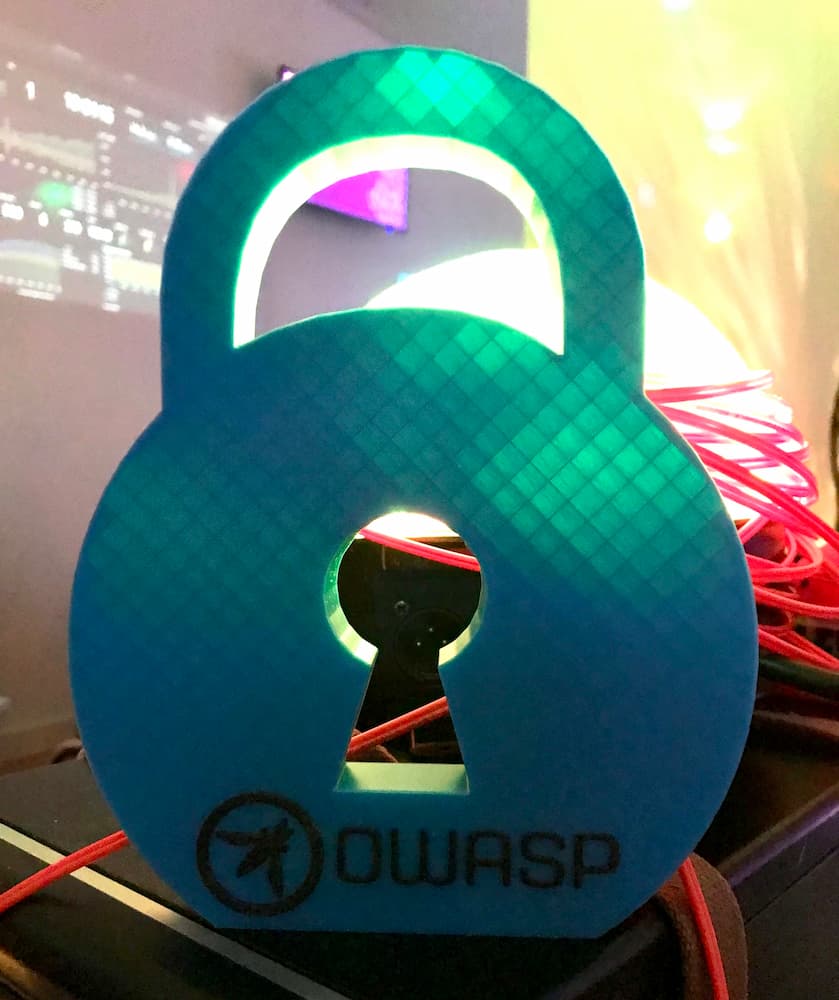 3D printed secureCodeBox lock